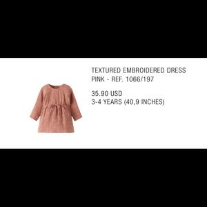 Zara dress for 3t ! 💗✨ gently used, smoke free home.